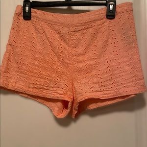 Forever 21 Eyelet Shorts
